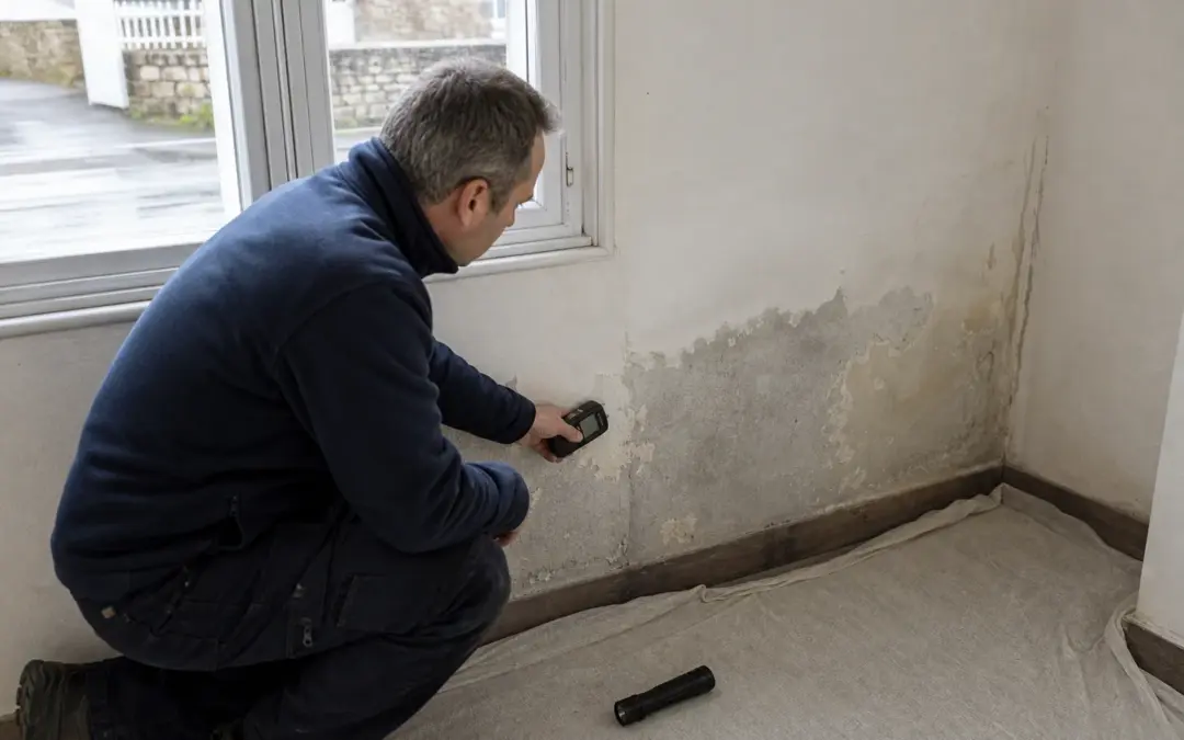 Infiltration d&rsquo;eau dans un mur : trouver l&rsquo;origine et agir