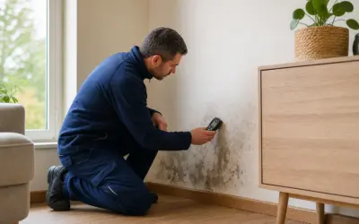 Moisissure sur un mur : causes, risques et solutions durables